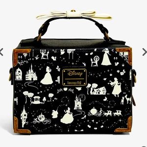 NWT Loungefly Disney Princess Box Crossbody Bag